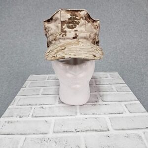 US Marine Corps Garrison Marpat Desert Cover/Cap/Hat Size Small